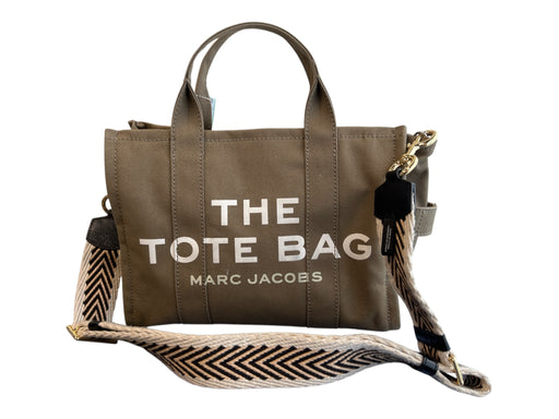 Marc Jacobs Olive Canvas Double Handle Shoulder & Crossbody Straps Top Zip Bag Olive / Medium