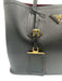 Prada Black & Red Saffiano Leather Open Top Top Handles Dust bag incl. Bag Black & Red / M