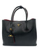 Prada Black & Red Saffiano Leather Open Top Top Handles Dust bag incl. Bag Black & Red / M