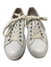 Nero Giardini Shoe Size 36 White & Black Leather round toe lace up Sneakers White & Black / 36