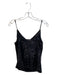 Generation Love Size XS Black Polyester Sleeveless Sequins Adjustable Strap Top Black / XS