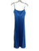 House of Harlow Size XS Blue Polyester Spaghetti Strap Pleated Seam Detail Dress Blue / XS