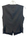 Theory Size 00 Black Wool Blend Stretch Solid 4 Button Tailored Vest Black / 00