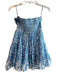Poupette St. Barth Size XS Blue & Yellow No Fabric Tag Strapless Lined Dress Blue & Yellow / XS