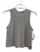 525 Size XS Mint Cotton Blend Knit Round Neck Sleeveless Shimmer Top Mint / XS