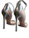 Prada Shoe Size 36 Tan Manmade Material Ankle Strap Pump Open Toe Shoes Tan / 36