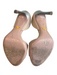 Prada Shoe Size 36 Tan Manmade Material Ankle Strap Pump Open Toe Shoes Tan / 36