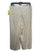 Vince Size 10 Beige Rayon Blend Wide Leg High Rise Side Button Crop Pants Beige / 10