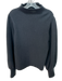 Ann Mashburn Size L Black Knit Mock Neck Long Sleeve Sweater Black / L