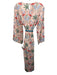 Marigold by Victoria Dunn Size L Pink, Blue, Multi Cotton Floral flamingos Dress Pink, Blue, Multi / L