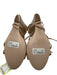 Schutz Shoe Size 6.5 nude Synthetic tie up Open Toe Wedges nude / 6.5