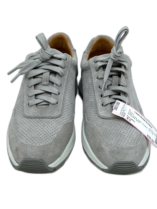 Peter Millar Shoe Size 8.5 Gray Suede Solid Sneaker Men's Shoes Gray / 8.5