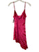 Amanda Uprichard Size S Pink & Red Polyester Tie Dye Spaghetti Strap Dress Pink & Red / S