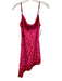 Amanda Uprichard Size S Pink & Red Polyester Tie Dye Spaghetti Strap Dress Pink & Red / S