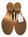 Kimberly Whitman for Antonio Melani Shoe Size 6.5 Beige Leather Upper Mules Beige / 6.5