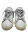 Oliver Cabell Shoe Size 37 White Leather Upper Distressed Round Toe Sneakers White / 37