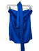 SER.O.YA Size S Royal Blue Silk Open Back Tie Detail Sleeveless Top Royal Blue / S