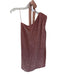 Retrofete Size XS Pink Viscose Sequin One Shoulder Mini Belt Incl. Dress Pink / XS
