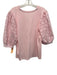 Lilly Pulitzer Size XXL Pink Cotton Eyelets Button Detail Top Pink / XXL