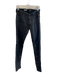 Adriano Goldschmied Size 29 Black Cotton Blend 5 Pocket Coated Jeans Black / 29
