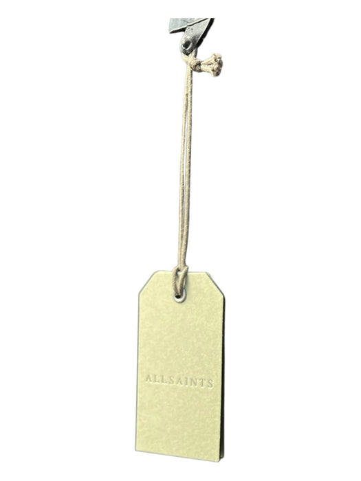 All Saints Size Small Black Wool Blend Stars Crew Neck Long Sleeve Sweater Black / Small