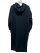 COS Size M Black Cotton Hoodie Sweatshirt Long Sleeve Dress Black / M
