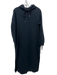COS Size M Black Cotton Hoodie Sweatshirt Long Sleeve Dress Black / M