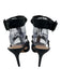 Mix No. 6 Shoe Size 7.5 Black Faux Leather Rockstud Ankle Strap Pumps Black / 7.5
