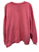 Daily Drills Size XS/S Bright Pink Cotton Crew Neck Long Sleeve Top Sweatshirt Bright Pink / XS/S