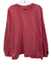 Daily Drills Size XS/S Bright Pink Cotton Crew Neck Long Sleeve Top Sweatshirt Bright Pink / XS/S