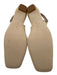 Tuckernuck Shoe Size 9 Beige & Brown Raffia Woven Kitten Heel Square Toe Flats Beige & Brown / 9
