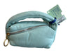 Off-White Blue Lambskin Leather Gold Tone Hardware Solid Top Handle Bag Blue