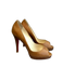 Christian Louboutin Shoe Size 38 Light Brown Leather Peep Toe Stiletto Shoes Light Brown / 38