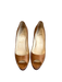 Christian Louboutin Shoe Size 38 Light Brown Leather Peep Toe Stiletto Shoes Light Brown / 38