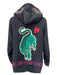 Gucci Size M Black Green Red Polyamide Hood Long Sleeve Gucci logo Sweatshirt Black Green Red / M