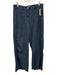 Banana Republic Size M Navy Blue Lyocell blend Mid Rise Zip & Button Pants Navy Blue / M