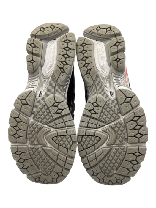 New Balance Shoe Size 7 gray, silver, orange Synthetic Mesh Logo Sneakers gray, silver, orange / 7