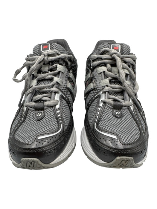 New Balance Shoe Size 7 gray, silver, orange Synthetic Mesh Logo Sneakers gray, silver, orange / 7