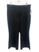Madewell Size 10 Black Polyester Blend High Rise Pockets Wide Leg Cropped Pants Black / 10