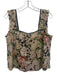 The Great Size 2 Green, Pink, Orange & Black Cotton Sleeveless Floral Top Green, Pink, Orange & Black / 2