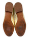 Madewell Shoe Size 8.5 Gold Leather Upper Round Toe Bow Detail Mule Flats Gold / 8.5