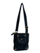 Juicy Couture Black Terry Cloth Gold hardware Zip Close adustable straps Bag Black / S