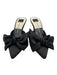 Dolce Vita Shoe Size 8 Black Satin Pointed Toe Bow Detail Stiletto Pumps Black / 8