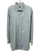 Sid Mashburn Size XL Green & White Plaid Button Down Men's Long Sleeve Shirt Green & White / XL