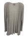 Eileen Fisher Size M White & Black Print Missing Fabric Tag Open Front Cardigan White & Black Print / M