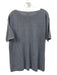 Eileen Fisher Size M Slate Blue Linen Short Sleeve Sweater Slate Blue / M