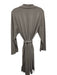 Eileen Fisher Size S Gray lyocell & nylon Long Sleeve Open Front Sash Robe Coat Gray / S
