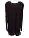 Eileen Fisher Size M Dark Brown Tencel & Nylon Long Sleeve Knit Dress Dark Brown / M