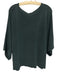 Eileen Fisher Size M Phthalo Green Merino Wool 1/2 Sleeve Knit Sweater Phthalo Green / M