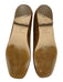 Marc Fisher Shoe Size 7.5 Brown Suede leather Square Toe Bow Detail Ballet Flats Brown / 7.5